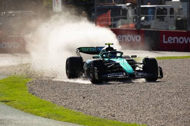 ALBERT PARK, AUSTRALIA - MARCH 23: Spain Fernando Alonso driving for United Kingdom Aston Martin Aramco F1 Team during the 2024 Rolex Australian Formula One Grand Prix at the Melbourne Grand Prix Circuit on March 23, 2024 in Albert Park, Australia. (Photo by Ivan Glavas Speed Media Icon Sportswire) AUTO: MAR 23 F1 Rolex Australian Grand Prix EDITORIAL USE ONLY Icon240323103181
