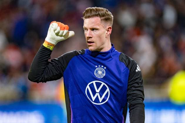 Marc-Andre ter Stegen (Deutschland, 22) Frankreich vs. Deutschland, Herren, Fussball, Testspiel, 22.03.2024 Frankreich vs. Deutschland, Herren, Fussball, Testspiel, 22.03.2024 Lyonn Copyright: xEibner-Pressefoto BahhoxKarax EP_FRA