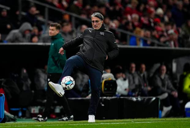 March 23 2024: Murat Yakin (Switzerland) controls the ball during a UEFA Friendly game, Denmark versus Switzerland, at Parken, Copenhagen, Denmark. CSM Copenhagen Denmark - ZUMAc04_ 20240323_zma_c04_061 Copyright: xUlrikxPedersenx