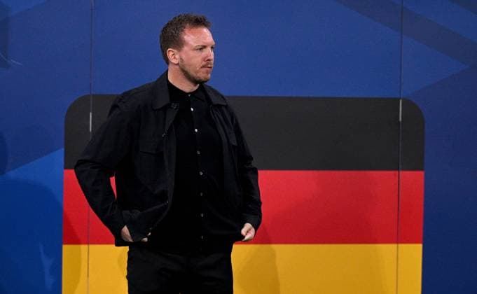 FUSSBALL INTERNATIONAL Testspiel in Lyon Frankreich - Deutschland 23.03.2023 Bundestrainer Julian Nagelsmann (Deutschland)