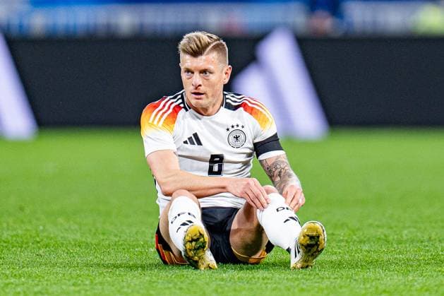 Toni Kroos (Germany, 8) Frankreich vs. Deutschland, Herren, Fussball, Testspiel, 22.03.2024 Frankreich vs. Deutschland, Herren, Fussball, Testspiel, 22.03.2024 Lyonn Copyright: xEibner-Pressefoto BahhoxKarax EP_FRA