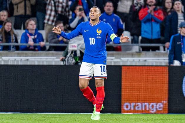 Kylian Mbappe (Frankreich, 10) Frankreich vs. Deutschland, Herren, Fussball, Testspiel, 22.03.2024 Frankreich vs. Deutschland, Herren, Fussball, Testspiel, 22.03.2024 Lyonn Copyright: xEibner-Pressefoto BahhoxKarax EP_FRA