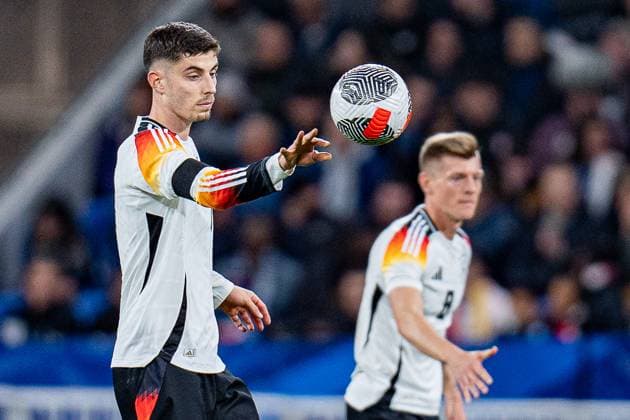 Kai Havertz (Deutschland, 7) Frankreich vs. Deutschland, Herren, Fussball, Testspiel, 22.03.2024 Frankreich vs. Deutschland, Herren, Fussball, Testspiel, 22.03.2024 Lyonn Copyright: xEibner-Pressefoto BahhoxKarax EP_FRA