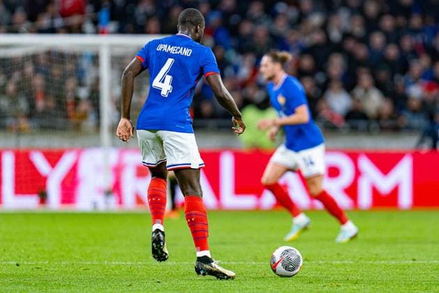 Dayot Upamecano (Frankreich, 4) Frankreich vs. Deutschland, Herren, Fussball, Testspiel, 22.03.2024 Frankreich vs. Deutschland, Herren, Fussball, Testspiel, 22.03.2024 Lyonn Copyright: xEibner-Pressefoto BahhoxKarax EP_FRA