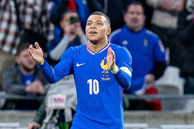 Kylian Mbappe (Frankreich, 10) Frankreich vs. Deutschland, Herren, Fussball, Testspiel, 22.03.2024 Frankreich vs. Deutschland, Herren, Fussball, Testspiel, 22.03.2024 Lyonn Copyright: xEibner-Pressefoto BahhoxKarax EP_FRA