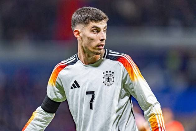 Kai Havertz (Deutschland, 7) Frankreich vs. Deutschland, Herren, Fussball, Testspiel, 23.03.2024 Frankreich vs. Deutschland, Herren, Fussball, Testspiel, 23.03.2024 Lyonn Copyright: xEibner-Pressefoto BahhoxKarax EP_FRA