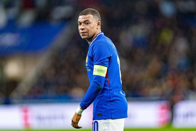 Kylian Mbappe (Frankreich, 10) Frankreich vs. Deutschland, Herren, Fussball, Testspiel, 23.03.2024 Frankreich vs. Deutschland, Herren, Fussball, Testspiel, 23.03.2024 Lyonn Copyright: xEibner-Pressefoto BahhoxKarax EP_FRA