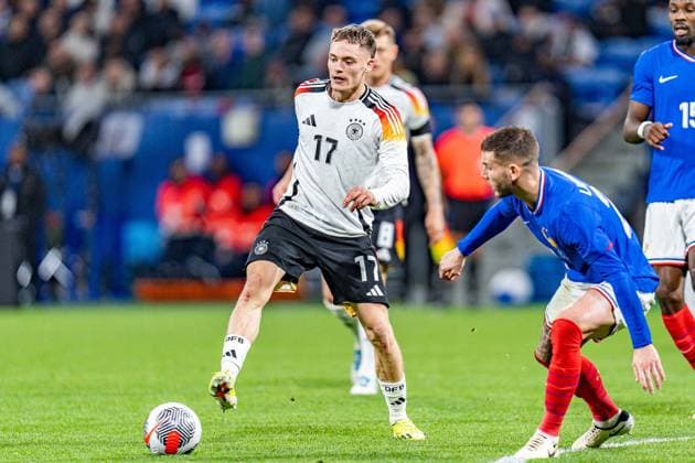 Florian Wirtz (Deutschland, 17) Frankreich vs. Deutschland, Herren, Fussball, Testspiel, 23.03.2024 Frankreich vs. Deutschland, Herren, Fussball, Testspiel, 23.03.2024 Lyonn Copyright: xEibner-Pressefoto BahhoxKarax EP_FRA