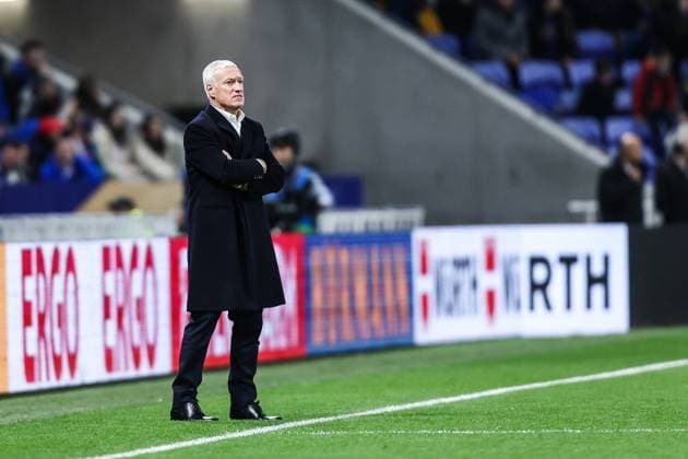 Fussball, UEFA Länderspiel Saison 2023 24 Freundschaftsspiel Frankreich - Deutschland 23.03.2024, Groupama Stadium Lyon Dedier Deschamps (Trainer Frankreich) Lyon Groupama Stadium Frankreich