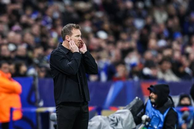 Fussball, UEFA Länderspiel Saison 2023 24 Freundschaftsspiel Frankreich - Deutschland 23.03.2024, Groupama Stadium Lyon Julian Nagelsmann (Trainer Deutschland) Lyon Groupama Stadium Frankreich