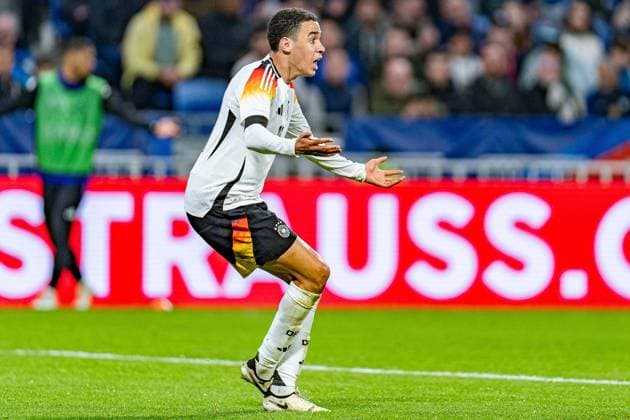 Jamal Musiala (Deutschland, 10) Frankreich vs. Deutschland, Herren, Fussball, Testspiel, 23.03.2024 Frankreich vs. Deutschland, Herren, Fussball, Testspiel, 23.03.2024 Lyonn Copyright: xEibner-Pressefoto BahhoxKarax EP_FRA