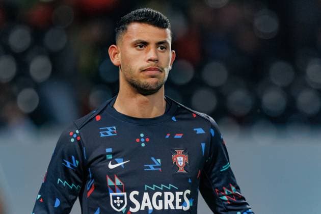 Matheus Nunes during friendly international game between national teams of Portugal and Sweden, Estadio Dom Afonso Henriques, Guimaraes, Portugal. (Maciej Rogowski) Lisbon Estadio Dom Afonso Henriques Portugal Copyright: xMaciejxRogowskix porswefull-006
