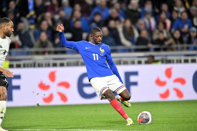 Ousmane DembÃ lÃ (france) FOOTBALL: France vs Allemagne - Amical - 23 03 2024 FredericChambert Panoramic 