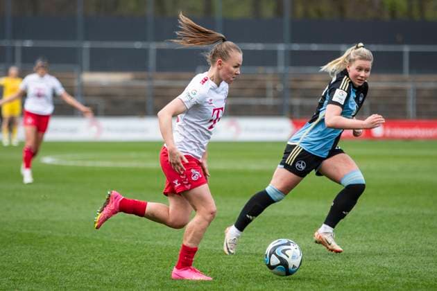 GOOGLE PIXEL Frauen-Bundesliga: 1. FC Köln - 1. FC Nürnberg, 23.03.2024 Laura Donhauser (1. FC Köln, 25). GOOGLE PIXEL Frauen-Bundesliga, 1. FC Köln - 1. FC Nürnberg, 17. Spieltag, am 23.03.2024, Franz-Kremer-Stadion, Köln DFL regulations prohibit any use of photographs as image sequences and or quasi-video Copyright: xBEAUTIFULxSPORTS Meuselx