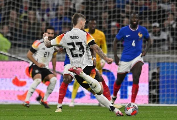 Robert Andrich (allemagne) FOOTBALL: France vs Allemagne - Amical - 23 03 2024 FredericChambert Panoramic 