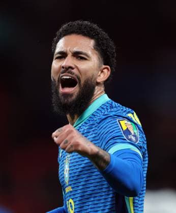 Douglas Luiz of Brazil England v Brazil - International Friendly, Länderspiel, Nationalmannschaft Football, Wembley Stadium. UK. 23 MAR 2024 Editorial use only  Copyright: xJASONPIX Shutterstockx 14399594db