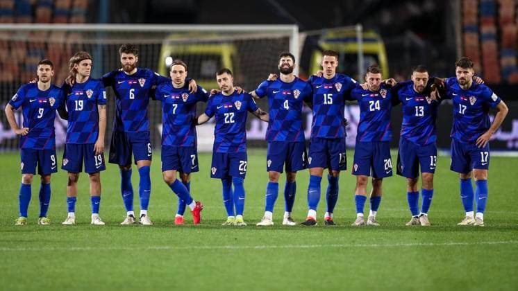 Tunisia v Croatia - FIFA Series 2024 Egypt CAIRO, EGYPT - MARCH 23: Players of Croatia during the penalty shootout of the FIFA Series 2024 Egypt match between Tunisia and Croatia at Cairo International on March 23, 2024 in Cairo, Egypt. MatijaxHabljak PIXSELL