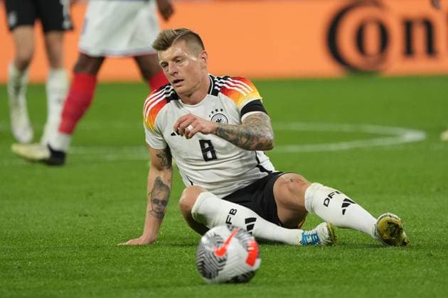Toni Kroos (Deutschland Germany) - Lyon 23.03.2024: Frankreich vs. Deutschland, Groupama Stadium Lyon, Freundschaftspiel, Friendly