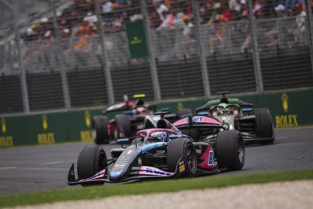 01 MARTINS Victor (fra), ART Grand Prix, Dallara F2 2024, action during the 3rd round of the 2024 FIA Formula 2 Championship from March 22 to 24, 2024 on the Albert Park Circuit, in Melbourne, Australia - AUTO - FORMULA 2 2024 - AUSTRALIA DPPI Panoramic  MEL_GP_SB-74229