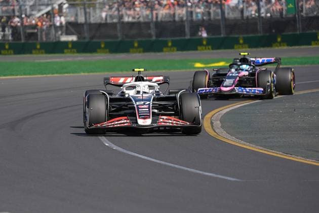 24.03.2024, Albert Park Circuit, Melbourne, FORMULA 1 ROLEX AUSTRALIAN GRAND PRIX 2024 ,im Bild Nico Hülkenberg (DEU), Haas F1 Team Melbourne Albert Park Circuit Victoria Australien