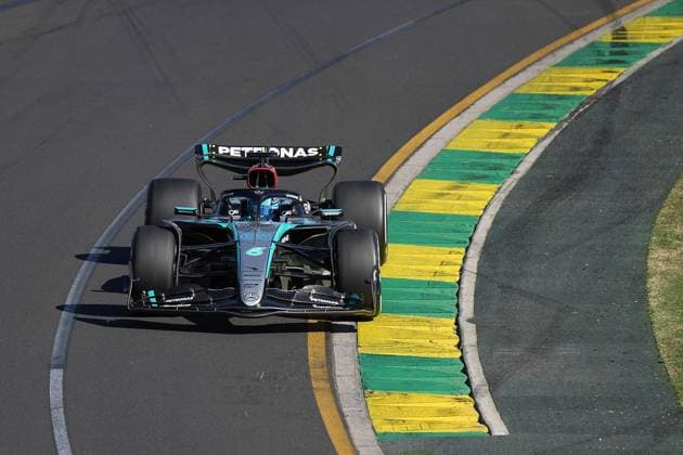 FORMULA 1 ROLEX AUSTRALIAN GRAND PRIX 2024 24.03.2024, Albert Park Circuit, Melbourne, FORMULA 1 ROLEX AUSTRALIAN GRAND PRIX 2024 ,im Bild George Russell (GBR), Mercedes-AMG Petronas Formula One Team