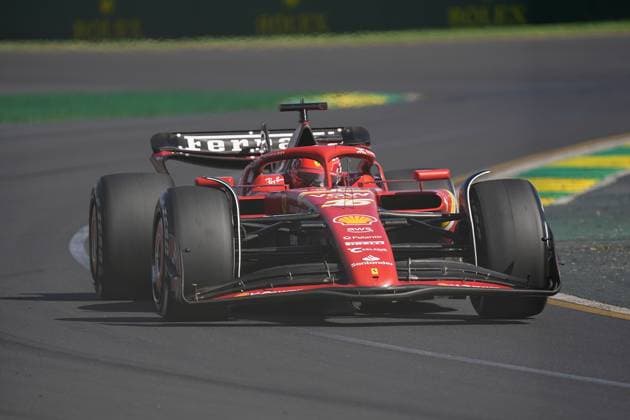FORMULA 1 ROLEX AUSTRALIAN GRAND PRIX 2024 24.03.2024, Albert Park Circuit, Melbourne, FORMULA 1 ROLEX AUSTRALIAN GRAND PRIX 2024 ,im Bild Charles Leclerc (MCO), Scuderia Ferrari
