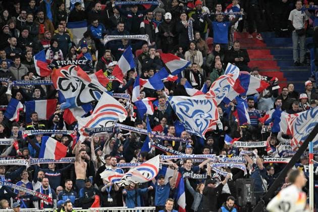 Supporters (france) FOOTBALL: France vs Allemagne - Amical - 23 03 2024 FredericChambert Panoramic 