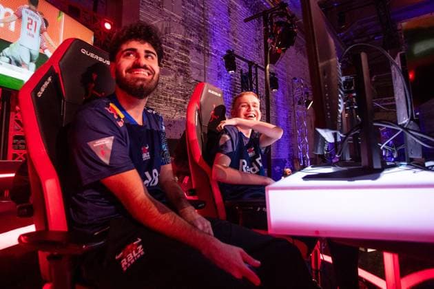 Virtual Bundesliga Club Championship by WOW: Finale; 24.03.2024 Umut Gültekin (RBLZ_Umut, RB Leipzig), Anders Vejrgang (RBLZ_Vejrgang, RB Leipzig) Virtual Bundesliga Club Championship by WOW: Finale; 24.03.2024