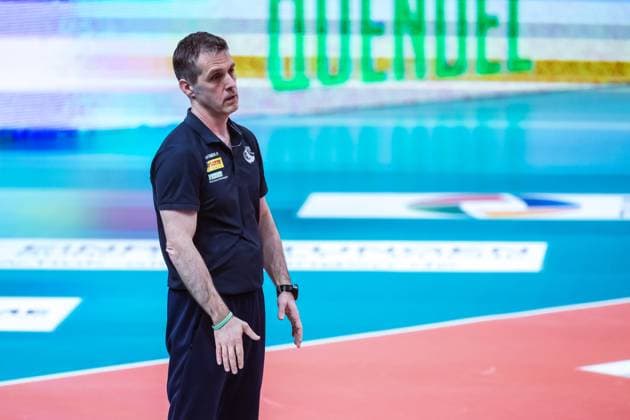 VBL Volleyball-Bundesliga; SC Potsdam - VfB Suhl LOTTO Thüringen; PlayOffs, 24.03.2024 VBL Volleyball-Bundesliga; SC Potsdam - VfB Suhl LOTTO Thüringen; 24.03.2024 Copyright: xBEAUTIFULxSPORTS NicolxMarschallx