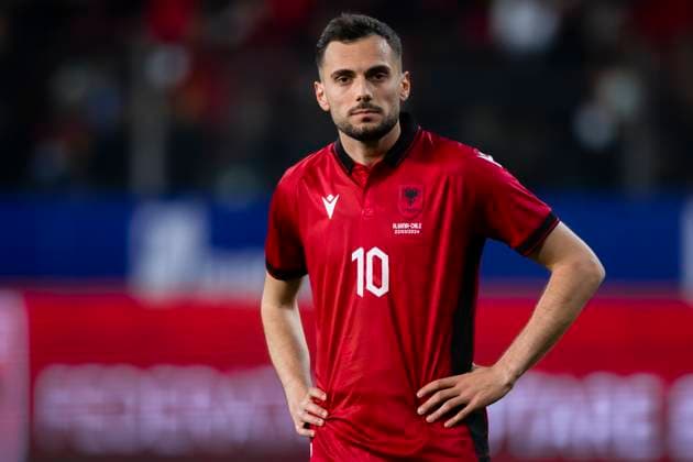 Albania v Chile - International Friendly, Länderspiel, Nationalmannschaft Nedim Bajrami of Albania looks on during the international friendly football match between Albania and Chile. Parma Italy Copyright: xNicolòxCampox
