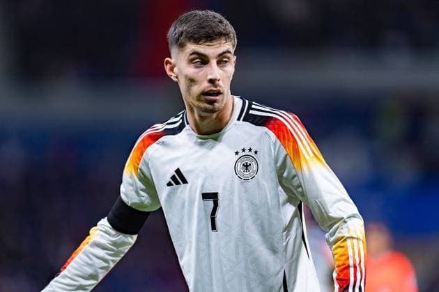 Kai Havertz (Deutschland, 7) Frankreich vs. Deutschland, Herren, Fussball, Testspiel, 23.03.2024 Frankreich vs. Deutschland, Herren, Fussball, Testspiel, 23.03.2024 Lyonn Copyright: xEibner-Pressefoto BahhoxKarax EP_FRA
