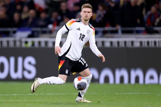 MITTELSTAEDT Maximilian Team Deutschland Laenderspiel Frankreich - Deutschland 0 : 2 am 23. 03. 2024 in Lyon DFL REGULATIONS PROHIBIT ANY USE OF PHOTOGRAPHS as IMAGE SEQUENCES and or QUASI-VIDEO Copyright: xLacixPerenyix