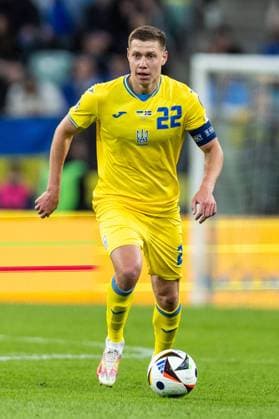 Ukraine v Iceland: UEFA EURO, EM, Europameisterschaft,Fussball 2024 Play-Offs Final Mykola Matviyenko is playing during the UEFA EURO 2024 Play-Offs final match between Ukraine and Iceland in Wroclaw, on March 26, Poland, 2024 Wroclaw Poland  Copyright: xAndrzejxIwanczukx originalFilename:iwanczuk-ukrainev240326_npJ4V.jpg