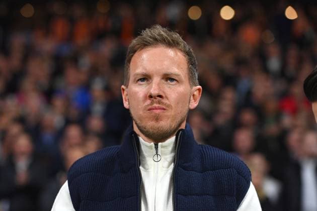 Bundestrainer Julian NAGELSMANN (GER), Einzelbild,angeschnittenes Einzelmotiv,Portraet,Portrait,Porträt. Fussball Laenderspiel Deutschland (GER) - Niederlande (NED) 2-1, am 26.03.2024, DEUTSCHE BANK PARK Frankfurt. *** national coach Julian NAGELSMANN GER , single picture,cropped single motif,portrait,portrait,portrait football match Germany GER Netherlands NED 2 1, on 26 03 2024, DEUTSCHE BANK PARK Frankfurt