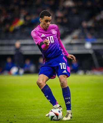 Frankfurt, Germany. 26th Mar 2024. Jamal Musiala (Deutschland) Deutschland - Niederlande Germany - Netherlands 26.03.2024