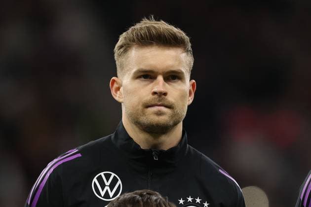 Frankfurt am Main, 26.03.2024 xjfx Deutsche Bank Park UEFA 2024 Friendly Matches Germany - Netherlands v.l., line-up, Maximilian Mittelstaedt (Deutschland) (DFL DFB REGULATIONS PROHIBIT ANY USE OF PHOTOGRAPHS as IMAGE SEQUENCES and or QUASI-VIDEO) Copyright: JoaquimxFerreira