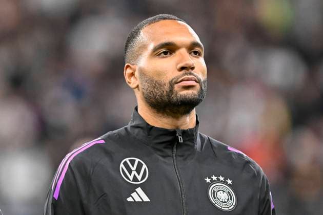 Jonathan Tah ( 4, Deutschland) Portrait, halbportrait, Bild, einzel, Einzelaufnahme, picture, single, solo, alleine, 26.03.2024 Fussball Länderspiel Deutschland vs Niederlande, Deutsche Bank Park, Frankfurt, Hessen Germany