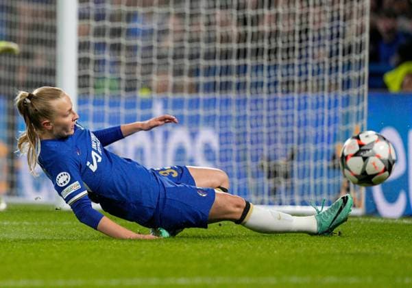 Aggie Beever-Jones of Chelsea Chelsea Women v Ajax Women, UEFA Women s CHampions League, Quarter-final, Second Leg, Football, Stamford Bridge, London, UK - 27 Mar 2024  Copyright: xDavexShopland Shutterstockx 14400429q
