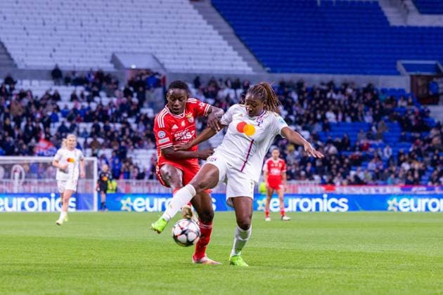 Lyon, France Kadidiatou Diani (11 Olympique Lyonnais) in action during the UEFA Womens Champions League game between Olympique Lyonnais and SL Benfica at Groupama Stadium in Lyon, France. (Pauline Figuet SPP) Copyright: xPaulinexFiguetx xSPPx spp-en-PaFiSp-PF_OLvSLB567