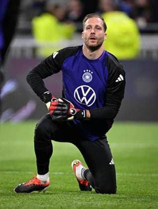 FUSSBALL INTERNATIONAL Testspiel in Lyon Frankreich - Deutschland 23.03.2023 Torwart Oliver Baumann (Deutschland)
