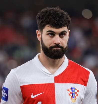 CAIRO, EGYPT - MARCH 26: Josko Gvardiol of Croatia looks on during the FIFA Series 2024 Egypt match between Croatia and Egypt at New Administrative Capital Stadium on March 26, 2024 in Cairo, Egypt. Photo by M.Bayoumy SFSI Egypt v Croatia - FIFA Series 2024 Egypt Copyright: xM.Bayoumy SFSIx