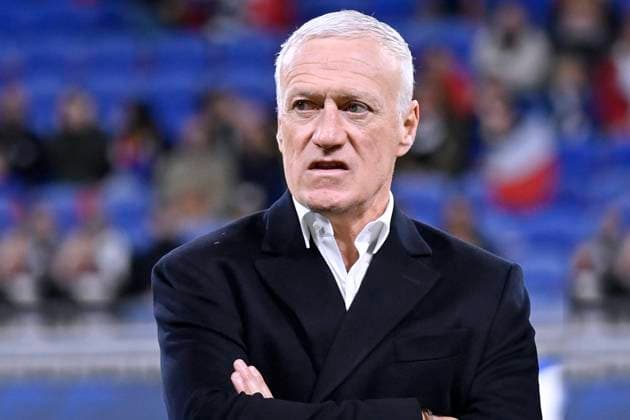 DESCHAMPS Didier Trainer Team Frankreich Laenderspiel Frankreich - Deutschland 0 : 2 am 23. 03. 2024 in Lyon DFL REGULATIONS PROHIBIT ANY USE OF PHOTOGRAPHS as IMAGE SEQUENCES and or QUASI-VIDEO Copyright: xJerryxAndrex