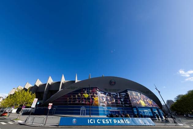 240328 General exterior view of Parc des Princes ahead of the UEFA Women s Champions League football match quarterfinal two between Paris Saint Germain and Häcken on March 28, 2024 in Paris. Photo: Michael Erichsen BILDBYRAN COP 89 MI0635 fotboll football soccer fotball champions league kvartsfinal quarterfinal quarterfinals paris saint germain häcken dam bbeng arena Copyright: MICHAELxERICHSEN BB240328MI031