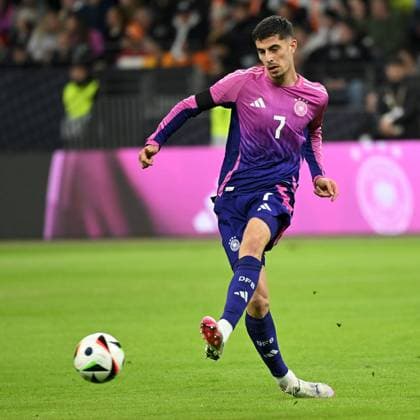 Frankfurt, Deutsche Bank Park, 26.03.24, GER, Herren, Laenderspiel, Deutschland - Niederlande Bild: Kai HAVERTZ (Deutschland) Only for editorial use! UEFA regulations prohibit any use of photographs as image sequences and or quasi-video. Hessen Deutschland