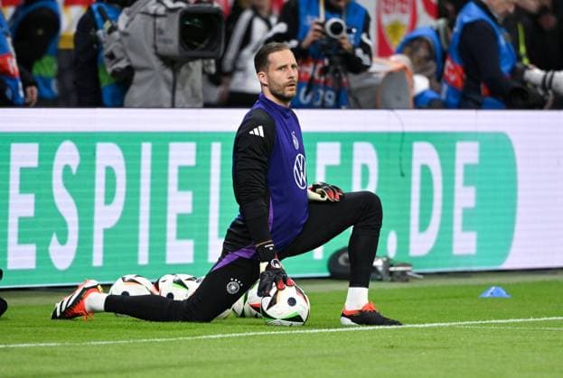 Torwart Oliver Baumann (Deutschland) 26.03.2024, Fussball Länderspiel Deutschland - Niederlande 2:1 Frankfurt Deutsche Bank Park Deutschland