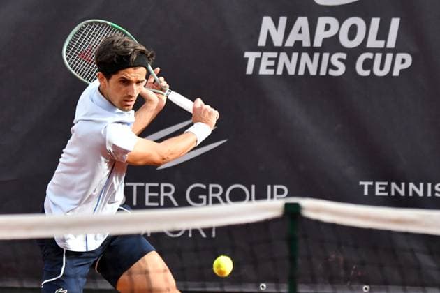VenerdÃ¬ 29 Marzo 2024 Quarti di finale Napoli Tennis Cup 2024 Nella foto: Pierre-Hugues Herbert Copyright: xAndreaxRositox DSC_7467