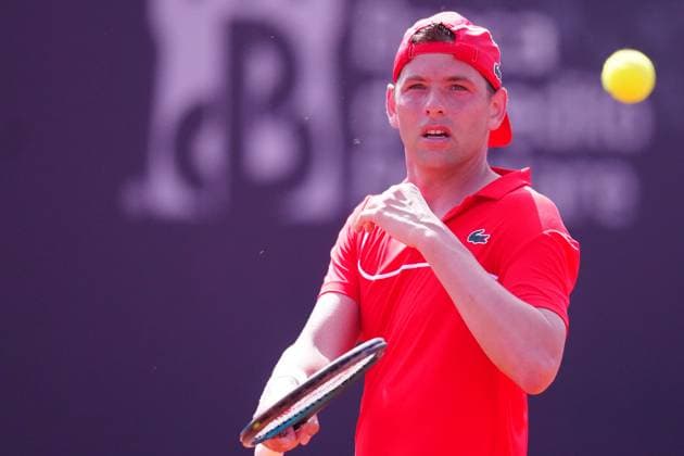 Fryday 29 March 2024 Challenger tour Napoli Tennis Cup 2024 Nella foto: Filip KRAJINOVIC Copyright: xFOTOAGENZIAx