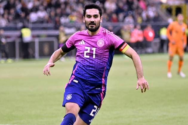 GUENDOGAN Ilkay Kapitaen Team Deutschland Laenderspiel Deutschland - Holland 2 : 1 am 26. 03. 2024 in Frankfurt DFL REGULATIONS PROHIBIT ANY USE OF PHOTOGRAPHS as IMAGE SEQUENCES and or QUASI-VIDEO Copyright: xJerryxAndrex