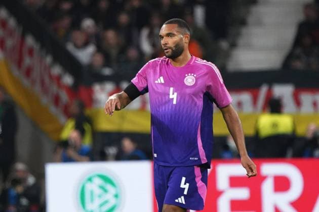Männer Nationalmannschaft, Fussball, Freundschaftsspiel, Länderspiel, Testspiel, Deutschland-Niederlande, 26.03.2024, Deutsche Bank Park Frankfurt, Jonathan Tah Deutschland, Aktion, Einzelbild