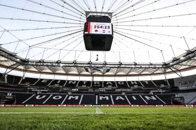 Fussball, Nationalmannschaft Saison 2023 24 UEFA Länderspiel Deutschland - Niederlande 26.03.2024, Deutsche Bank Park Das Stadion vor dem Spiel Deutsche Bank Park DFB Campus Hessen Deutschland